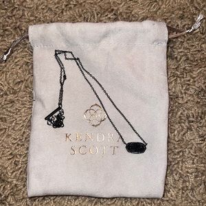 black kendra scott necklace